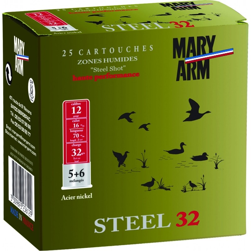 Munition C12 Super Steel 32G Bj Plomb 5+6