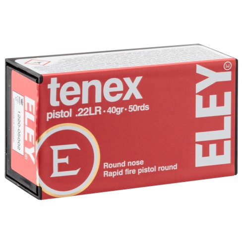 Munition Eley 22Lr Tenex Pistol Bte/500