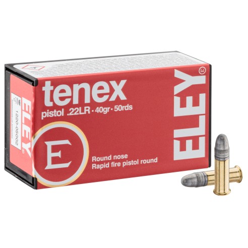 Munition Eley 22Lr Tenex Pistol Bte/500