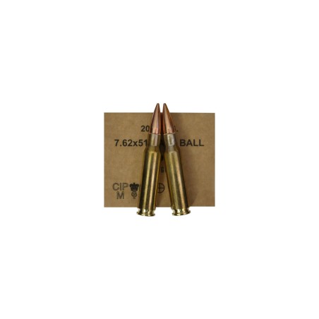 Munition Cal 7.62 .308 147Gr GGG Bte/20
