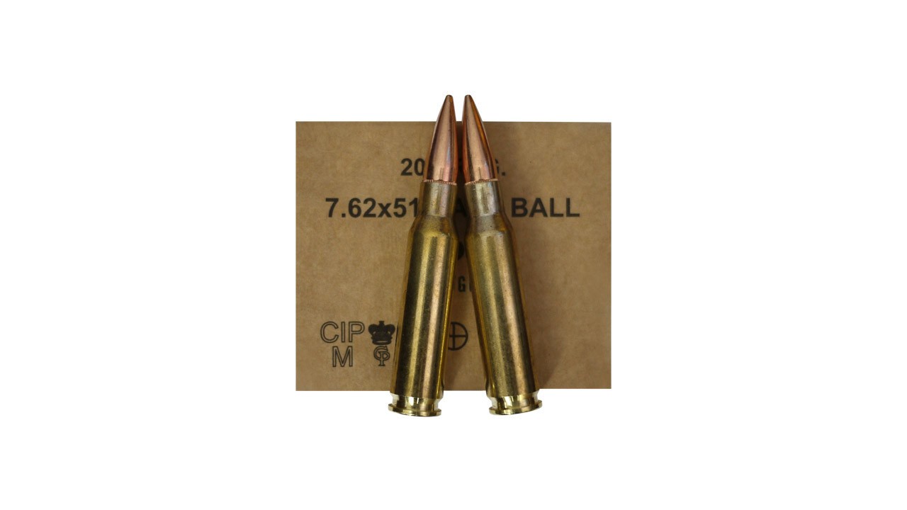 Munition Cal 7.62 .308 147Gr GGG Bte/20
