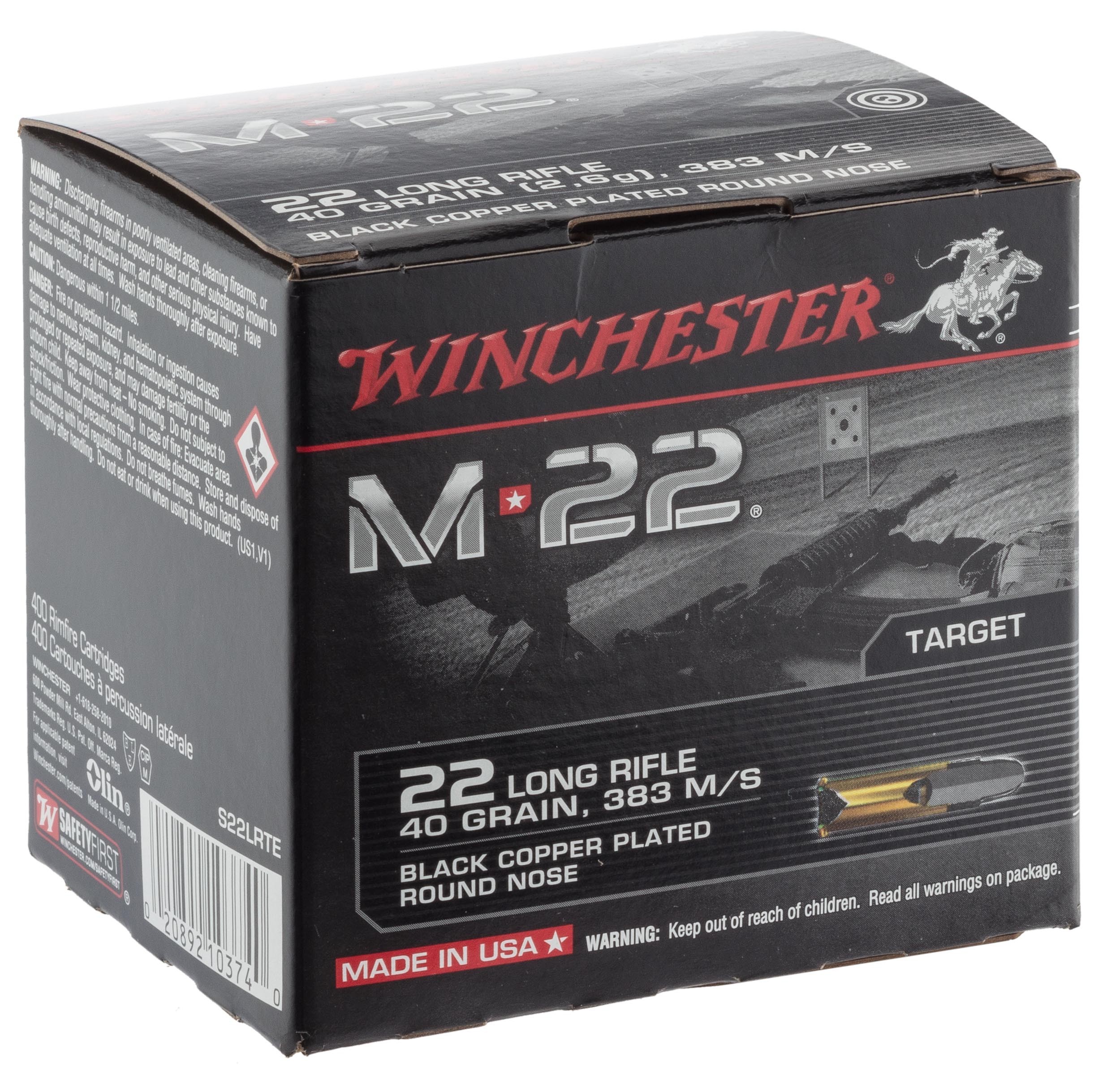 Munitions Winchester M22 Cal .22Lr