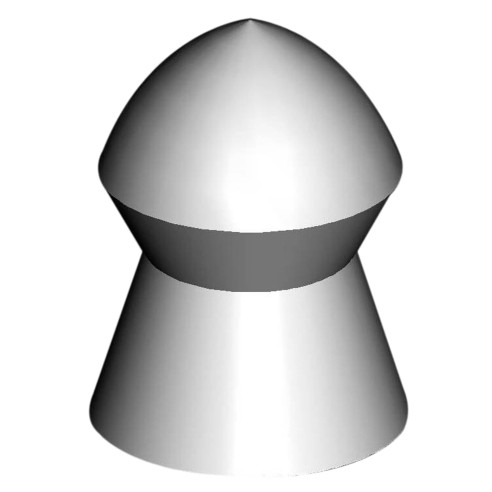 Plombs Pro Magnum Tête pointue Cal. 4,5mm