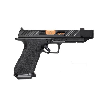 Pistolet SHADOW SYSTEMS DR920P 9mm Elite canon bronzé et Compensateur